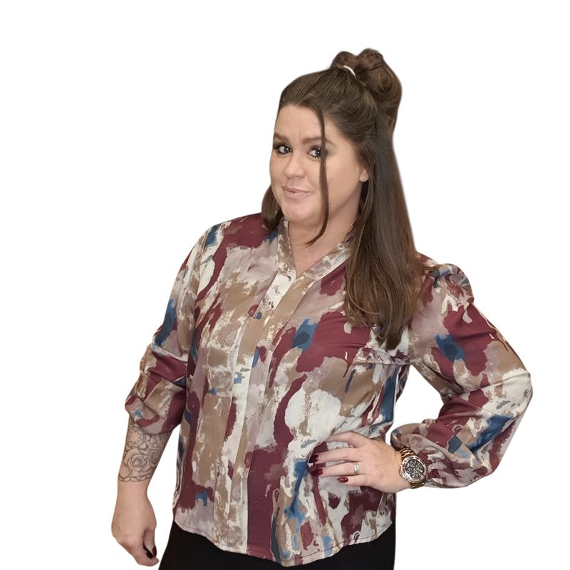 Blouse vienne s/m m/l xl/xxl (meerdere kleuren) Blouse vienne s/m m/l xl/xxl (meerdere kleuren)