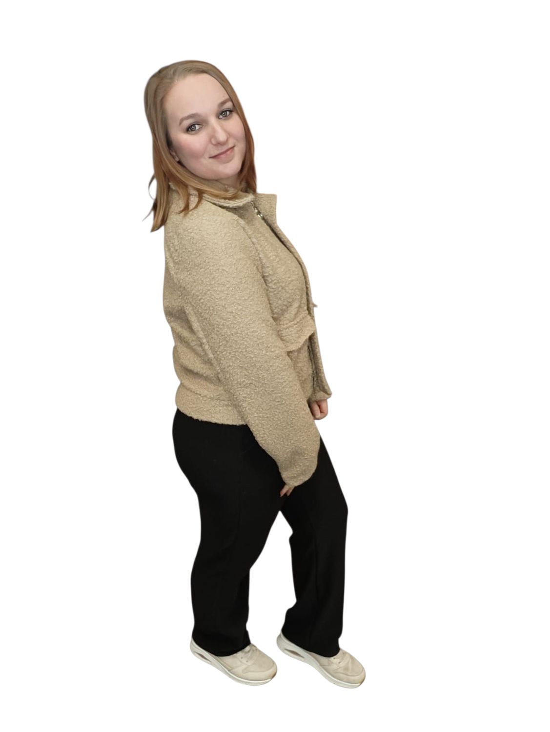 teddy jacket vita s/m m/l xl/xxl (meerdere kleuren)