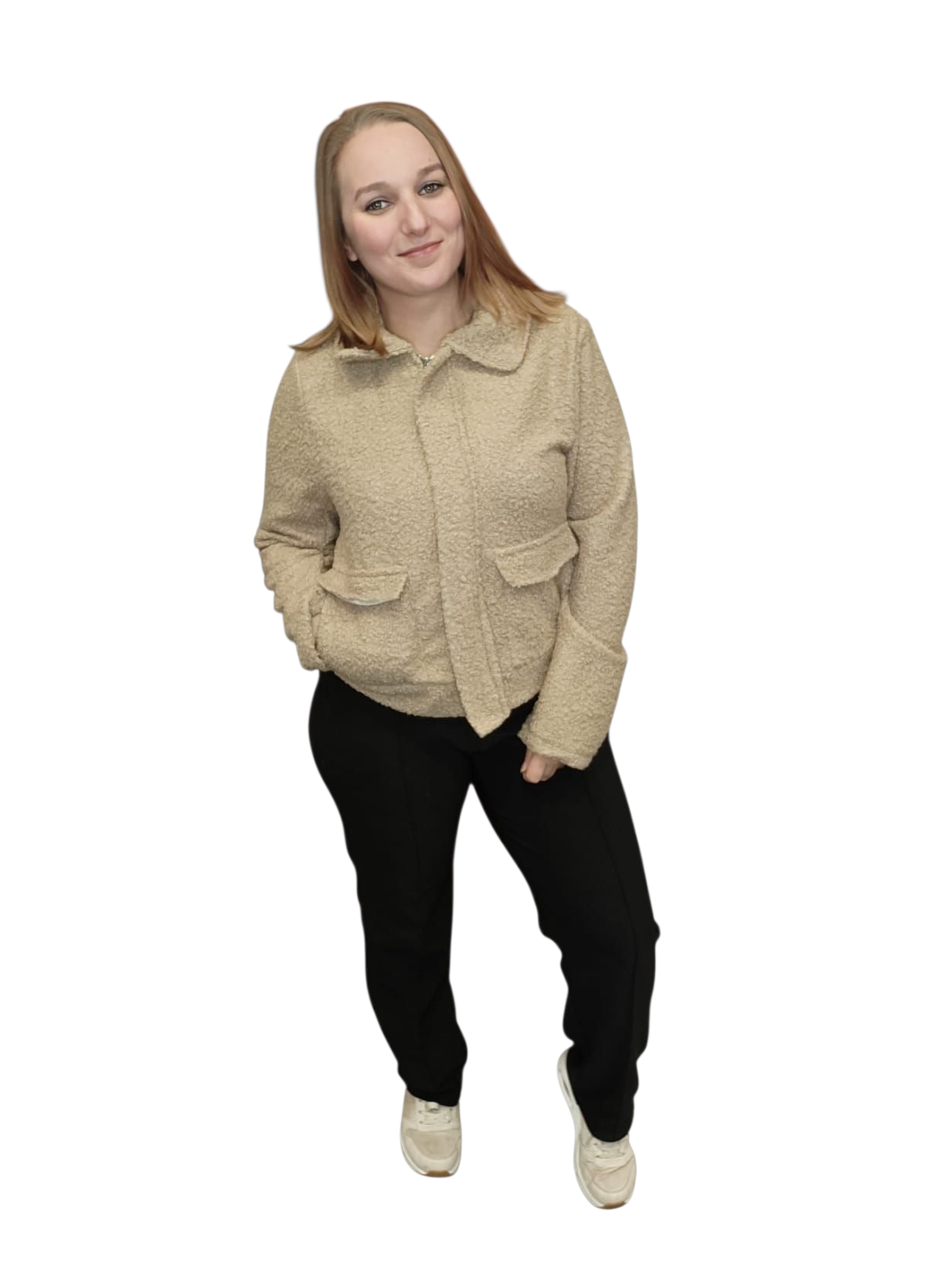 teddy jacket vita s/m m/l xl/xxl (meerdere kleuren)