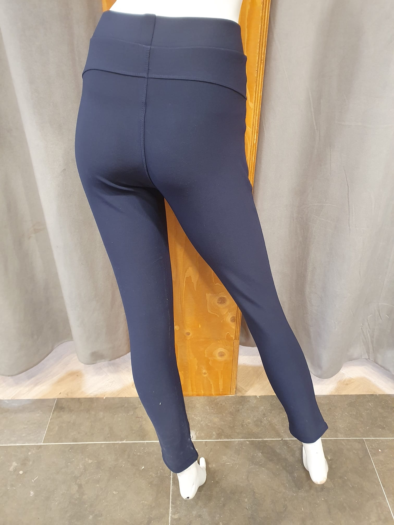 comfortbroek navy