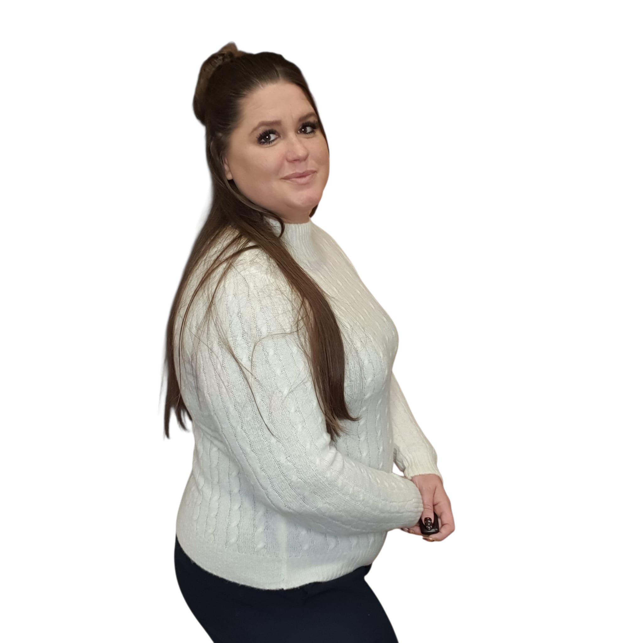 SALE your best luxury style alpaca kabel trui stacy (maten & kleuren)