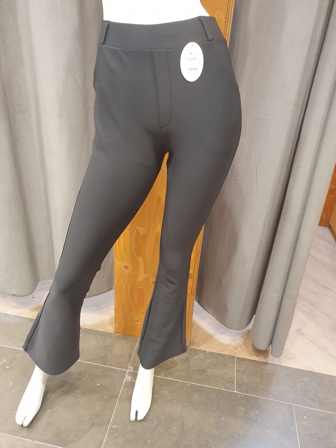Flair comfortbroek antraciet(maten)