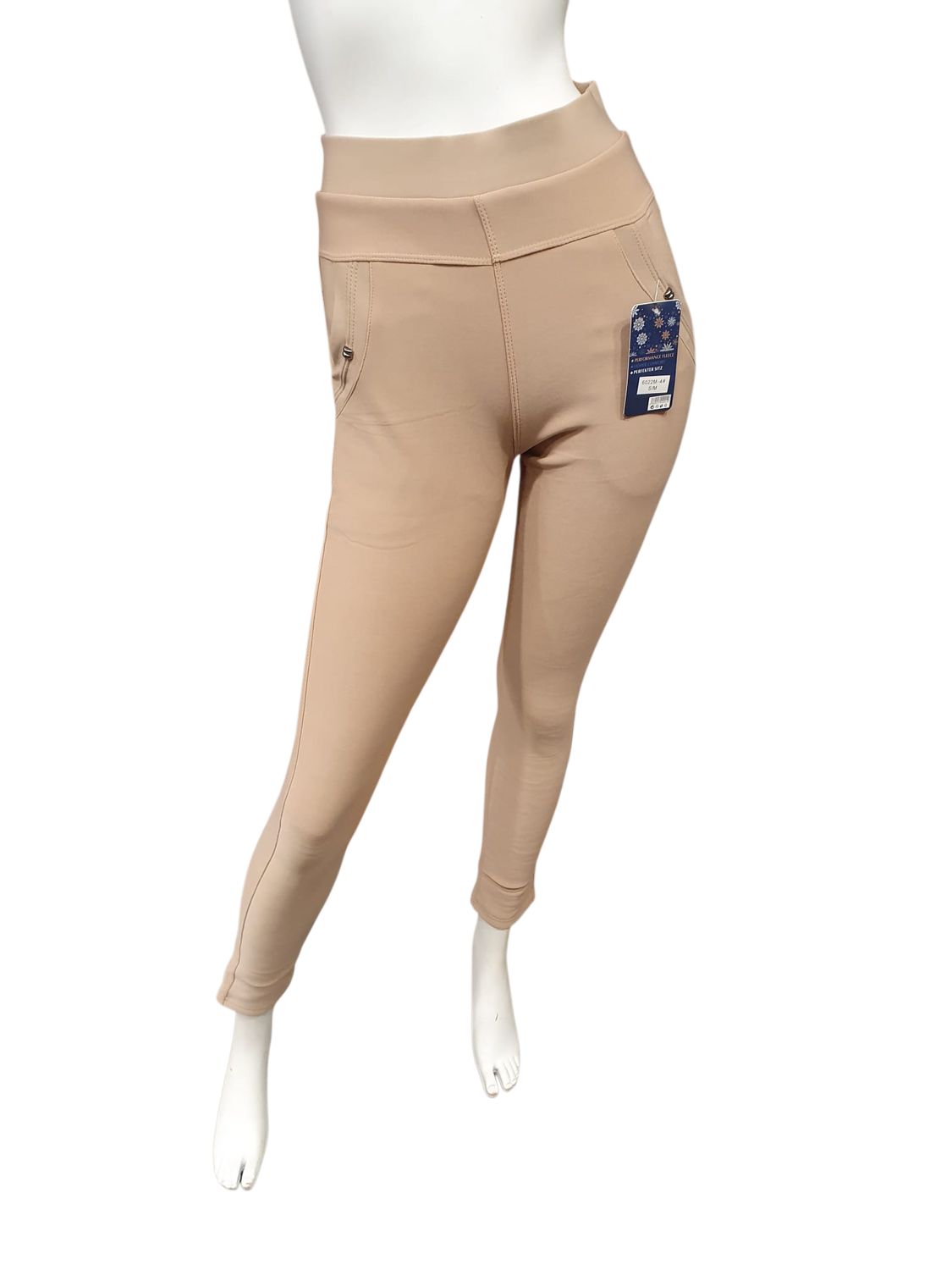 Comfortbroek gevoerd zand (maten)