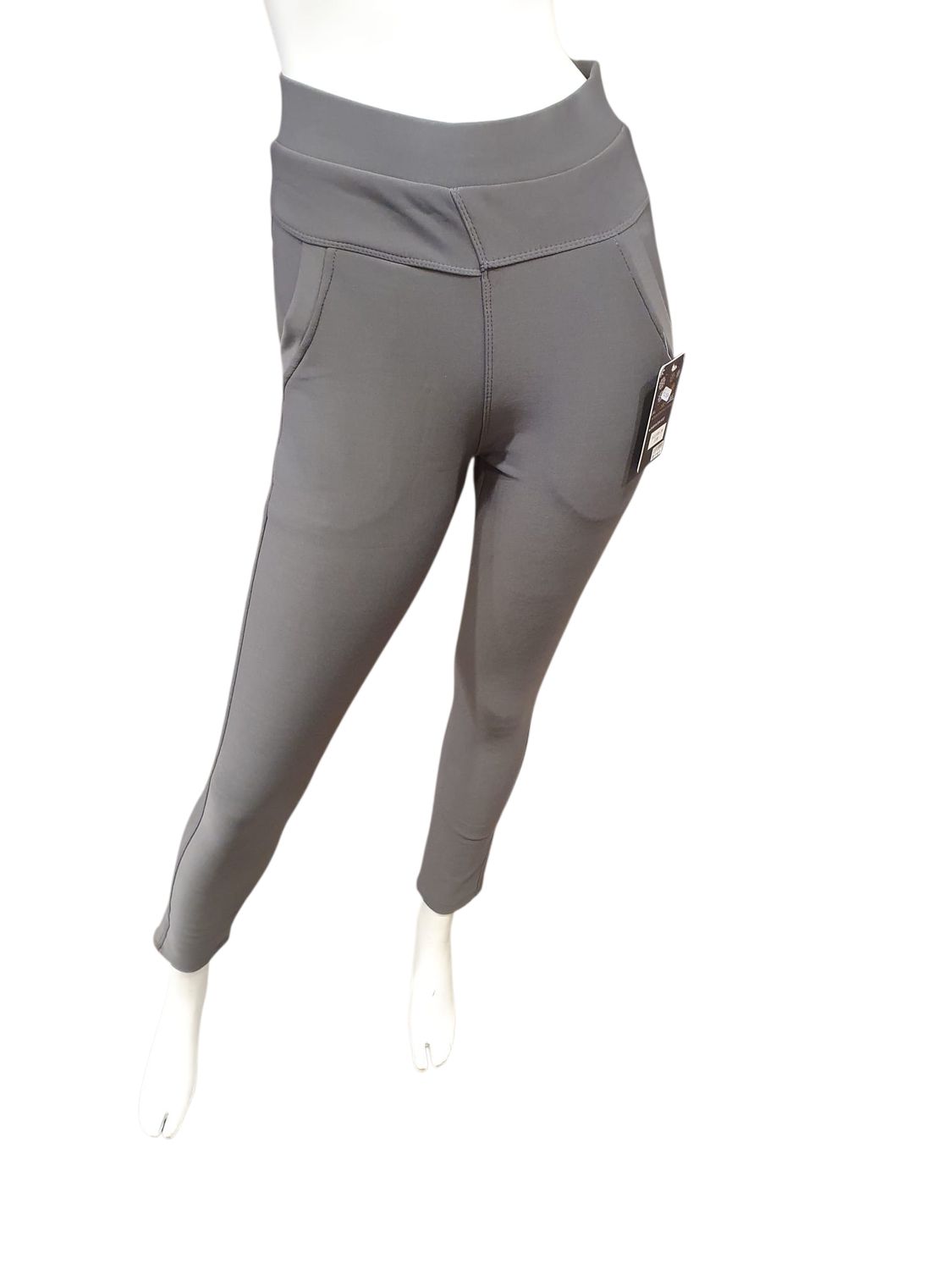 comfortbroek gevoerd grijs (maten)