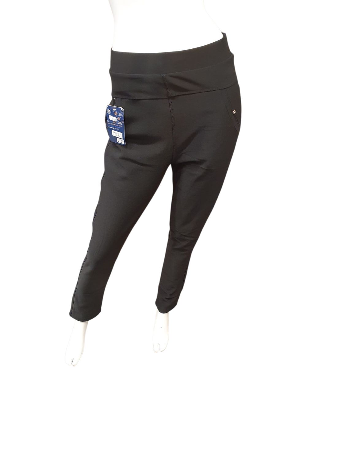 comfortbroek gevoerd zwart (maten) comfortbroek gevoerd zwart (maten)