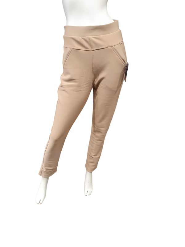 comfortbroek gevoerd zand (maten )