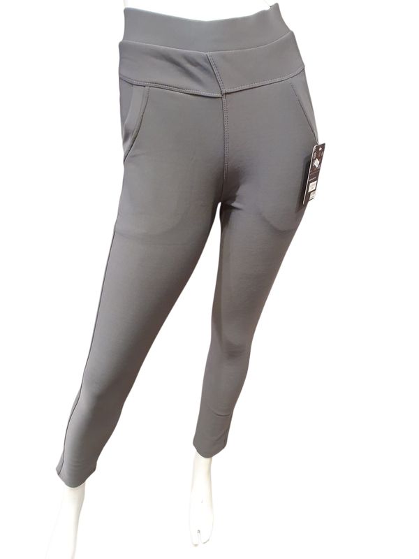 comfortbroek gevoerd antraciet (maten)