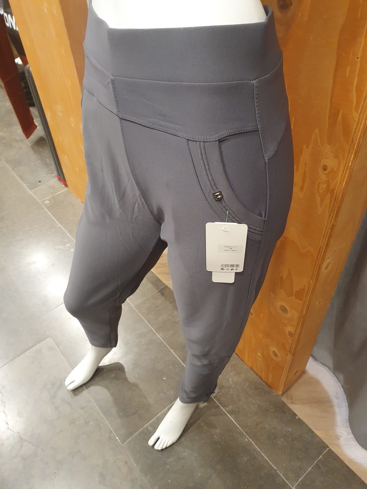 comfortbroek grijs (maten)