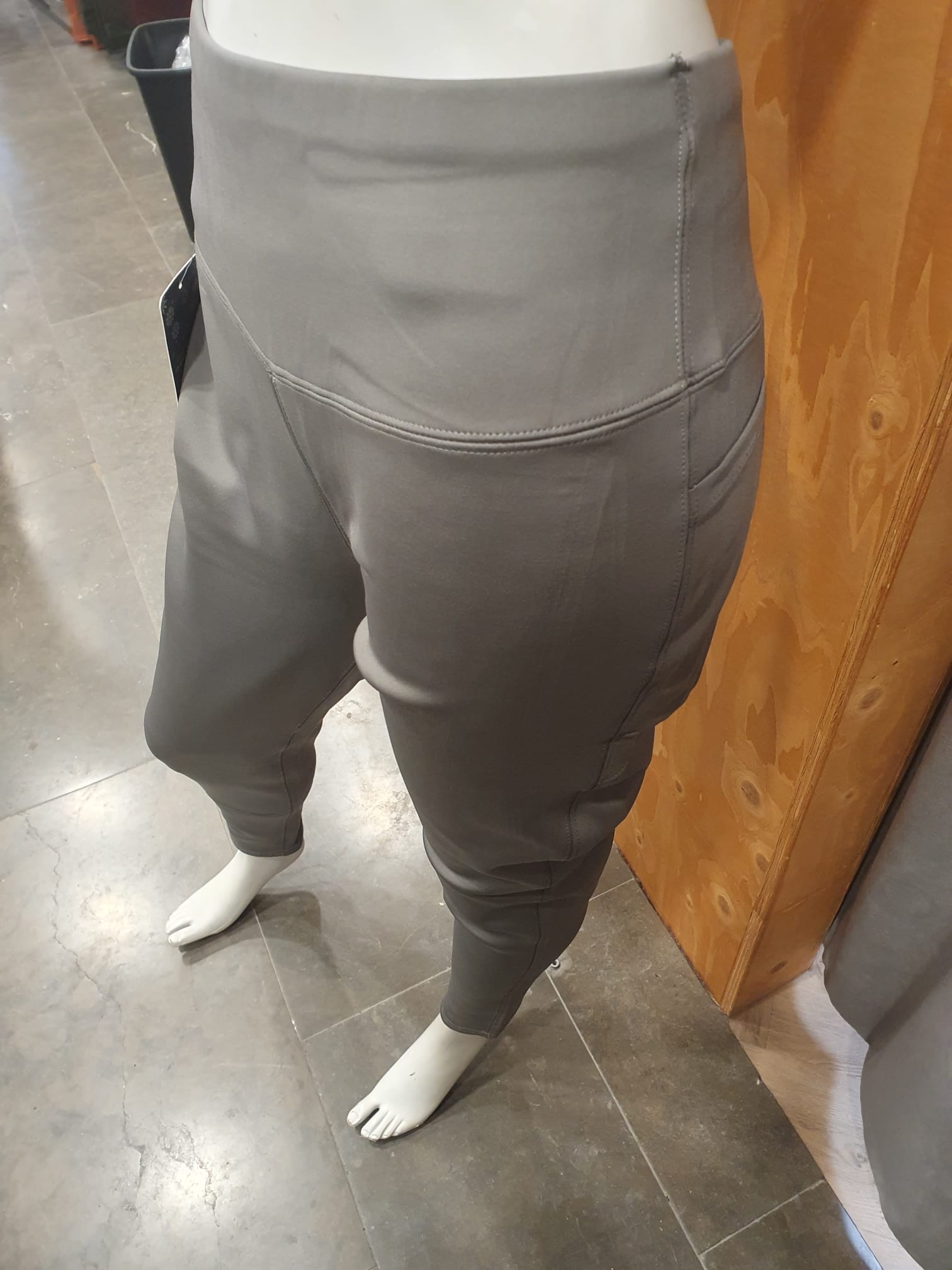 gevoerde comfort tregging grijs 4/5xl 6/7xl