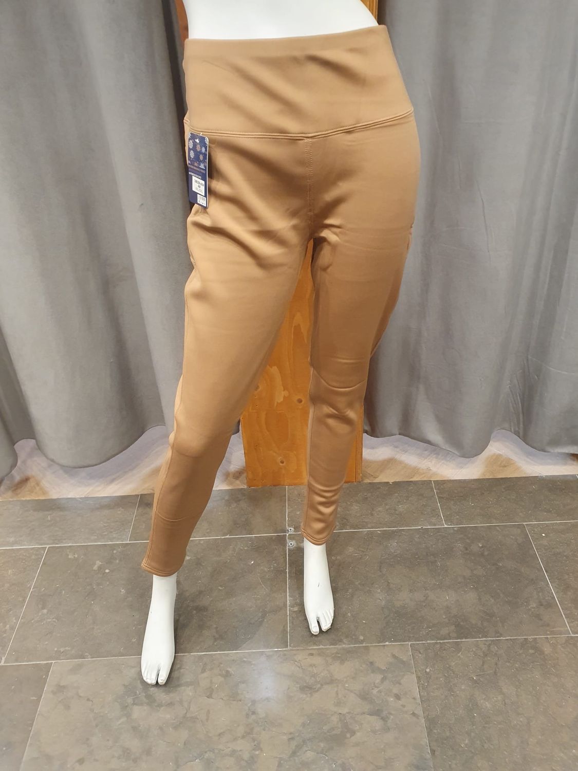 gevoerde comfy tregging zand 4/5xl 6/7xl