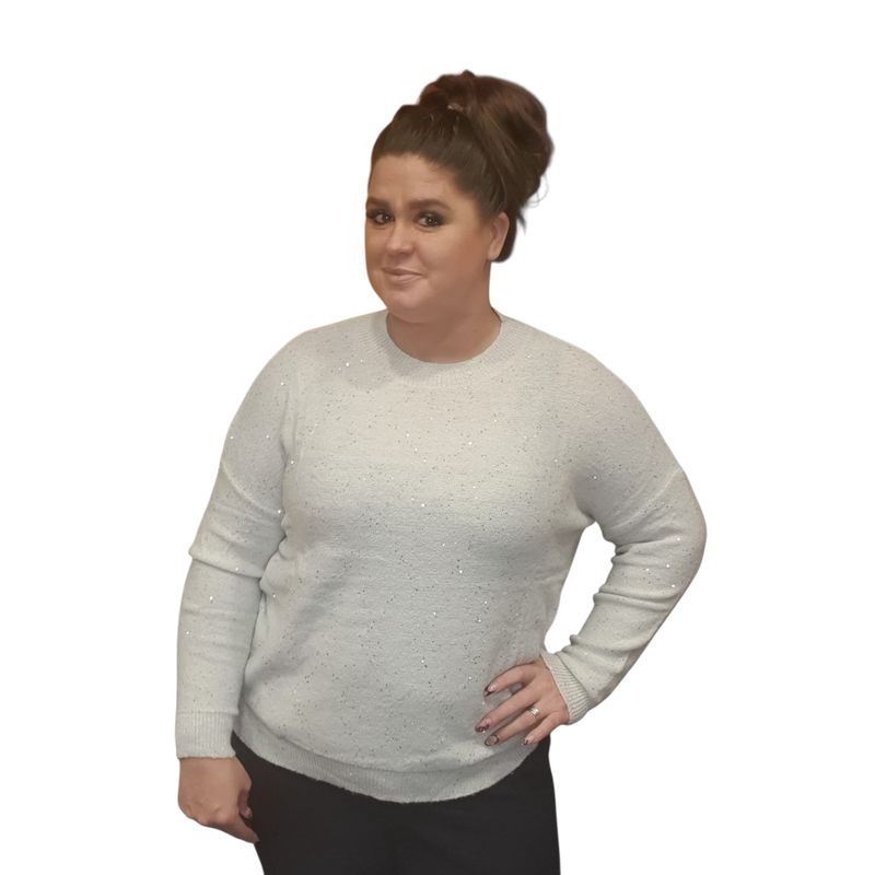 SALE glitter trui zoé -lynn one size 40/48 (meerdere kleuren) SALE glitter trui zoé -lynn one size 40/48 (meerdere kleuren)