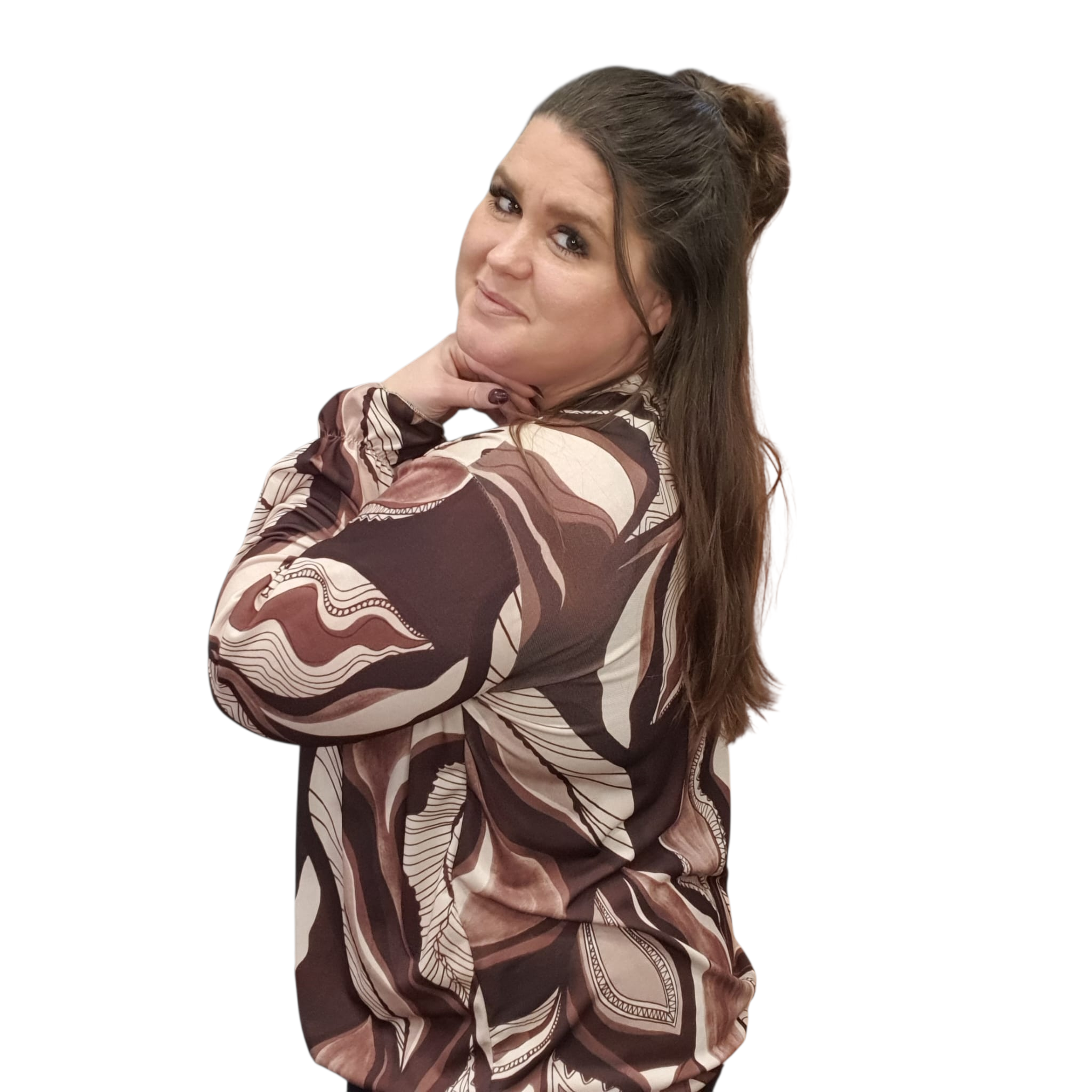 Ballon top valentina s/m  (meerdere kleuren)