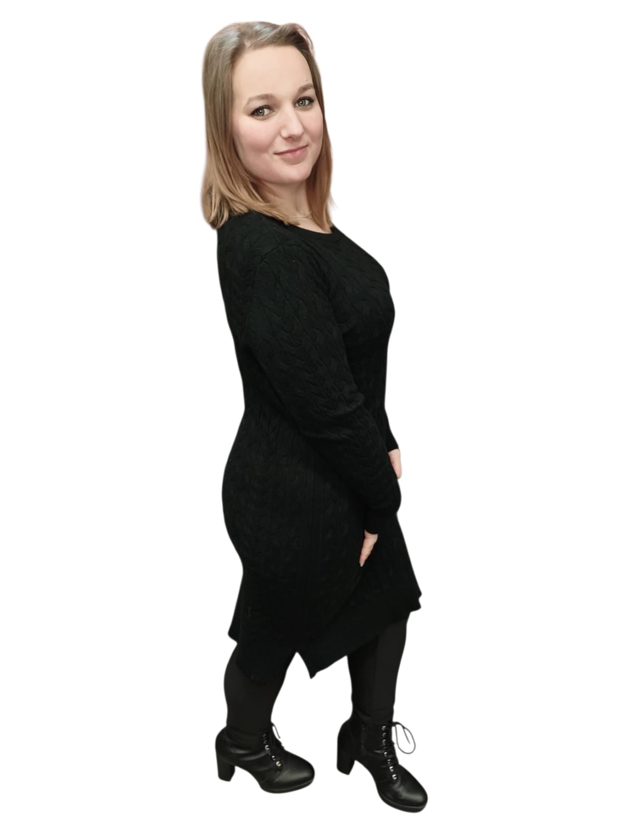 SALE jurk trui Chloe m/l (meerdere kleuren)