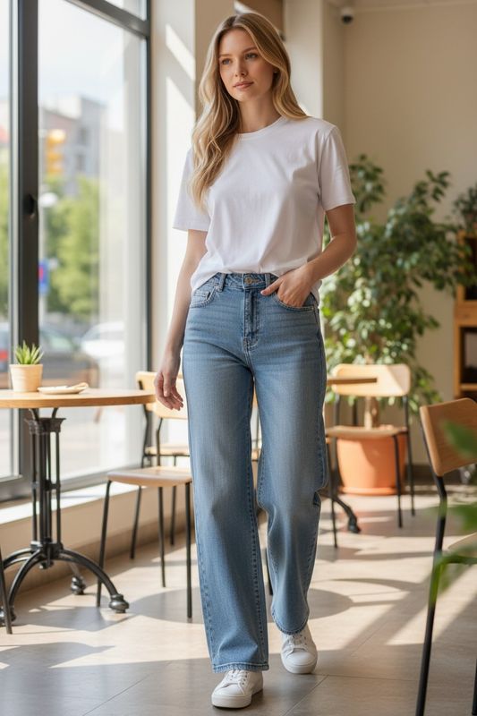 bs wide leg jeans 6528 36/38/40/42