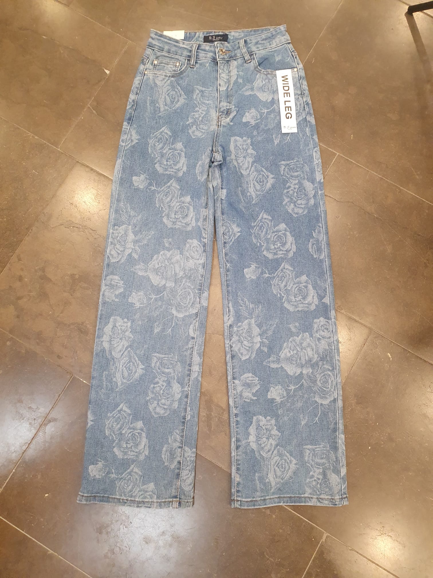 bs wide leg met rozen s5083 36/38/40/42