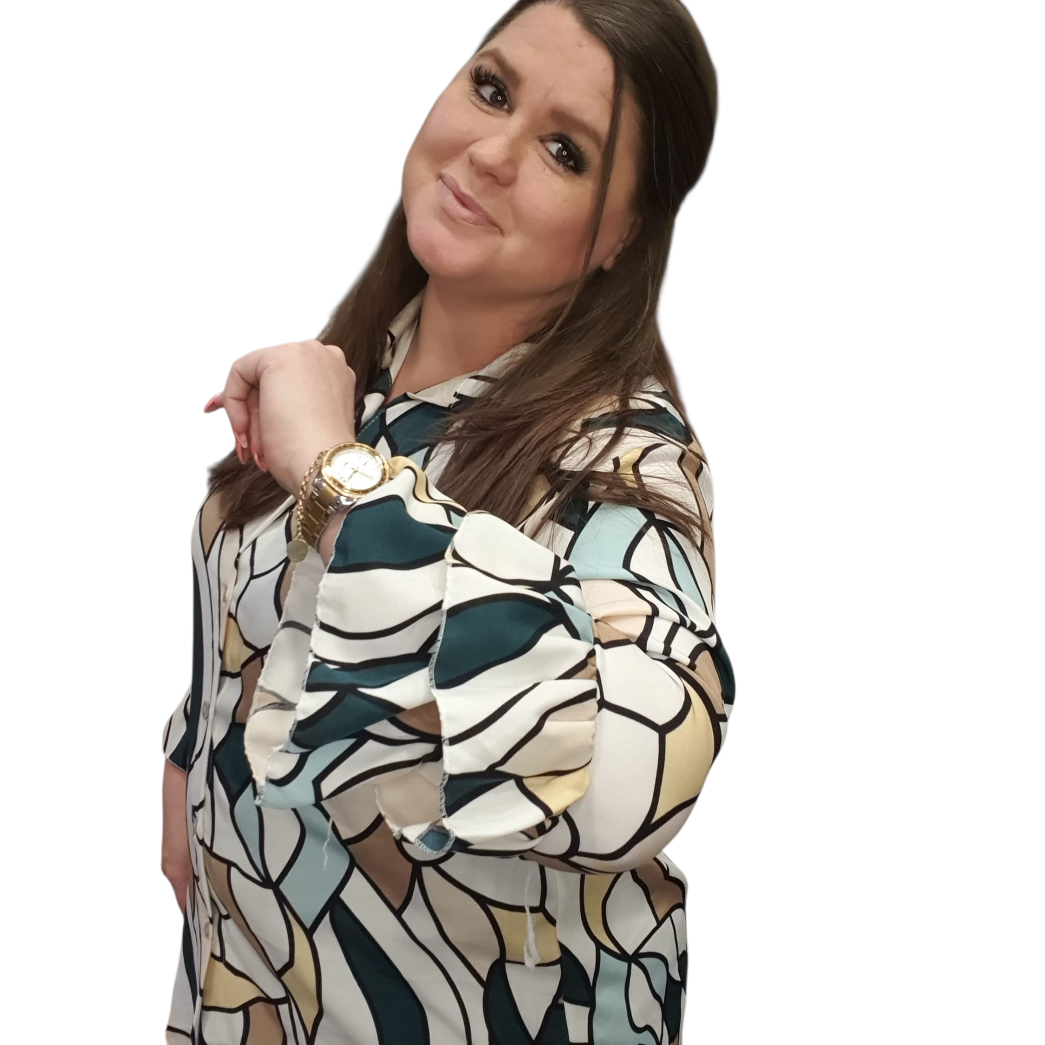 Blouse alina one size 40/48 (meerdere kleuren)