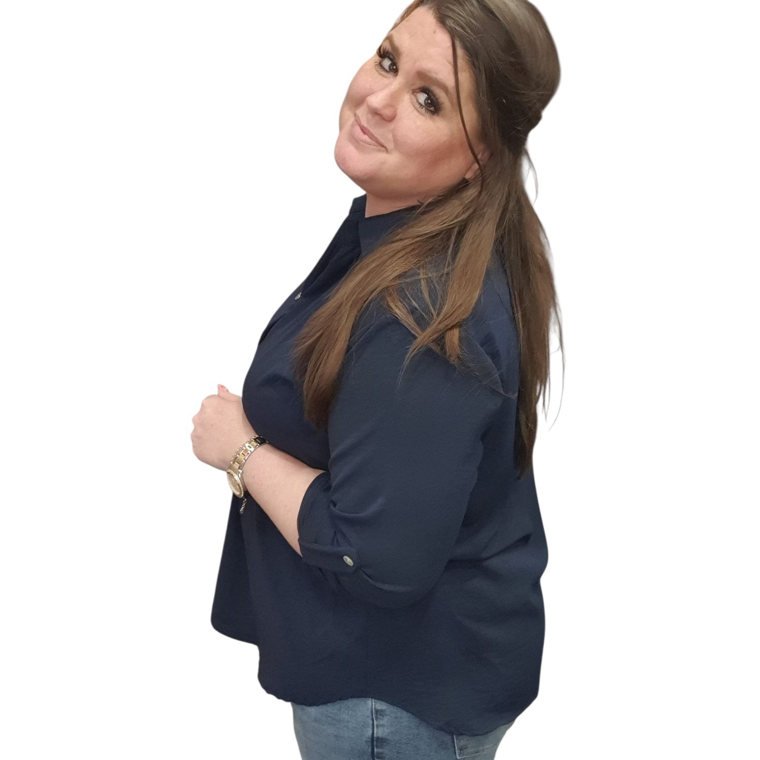 Prijsknaller abby blouse one size 40/46 (meerdere kleuren)