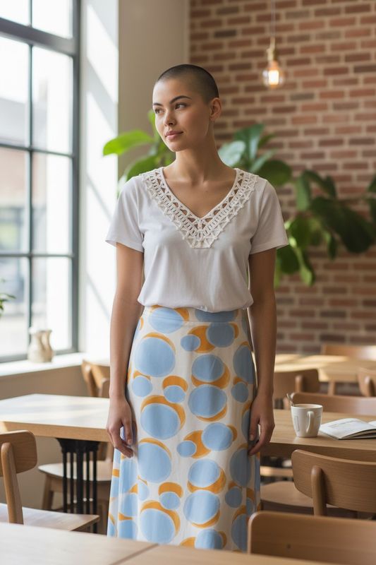 viscose rok bobbi one size tot 40