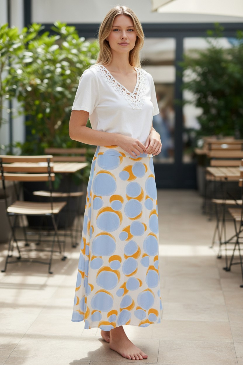 viscose rok bobbi one size tot 40