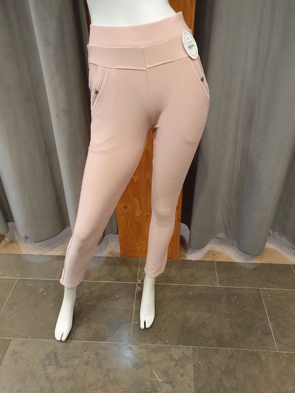 comfortbroek licht roze (maten)