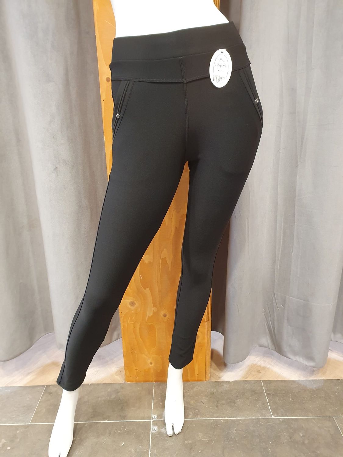 comfortbroek zwart (maten )