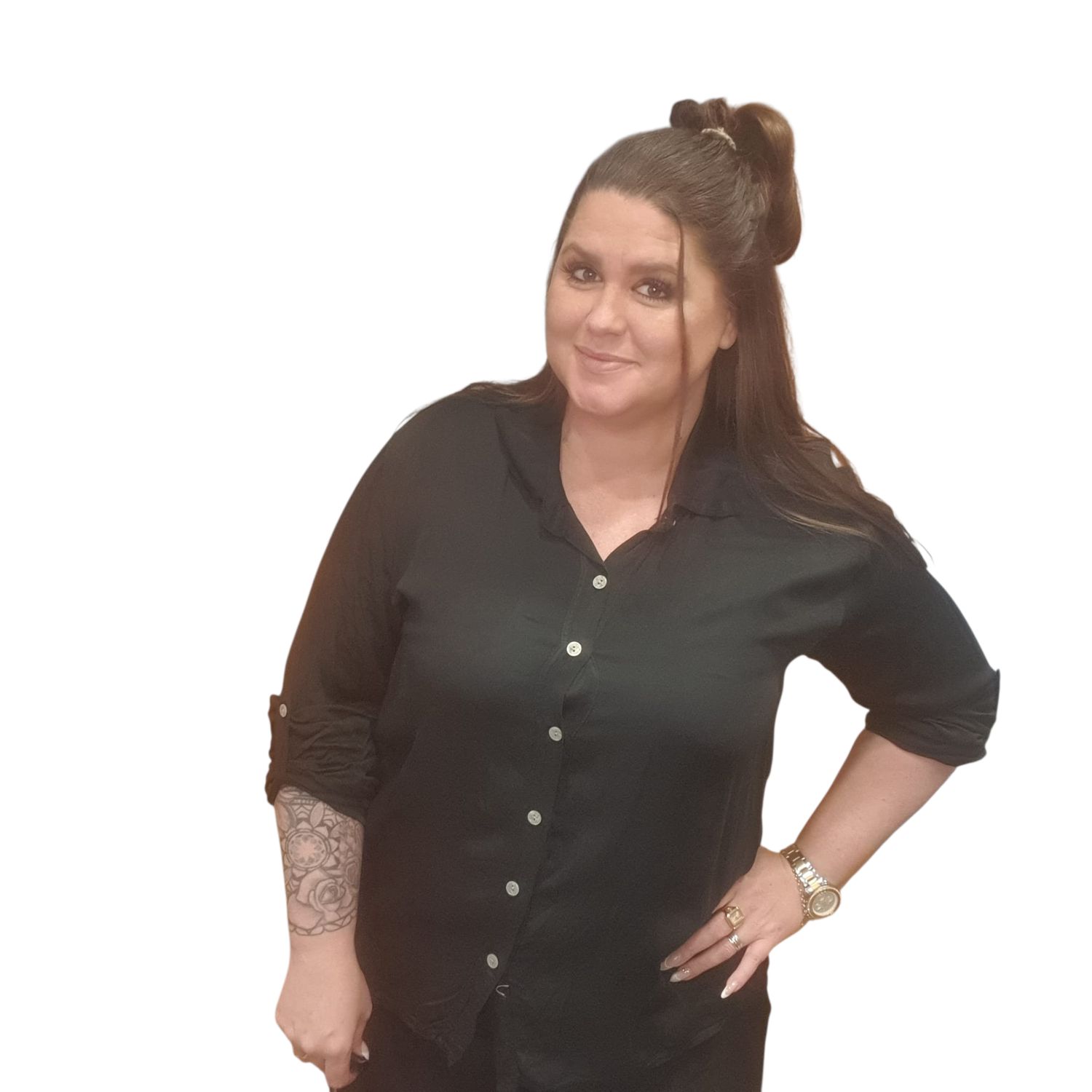 Blouse bianco one size 38/44 (meerdere kleuren)