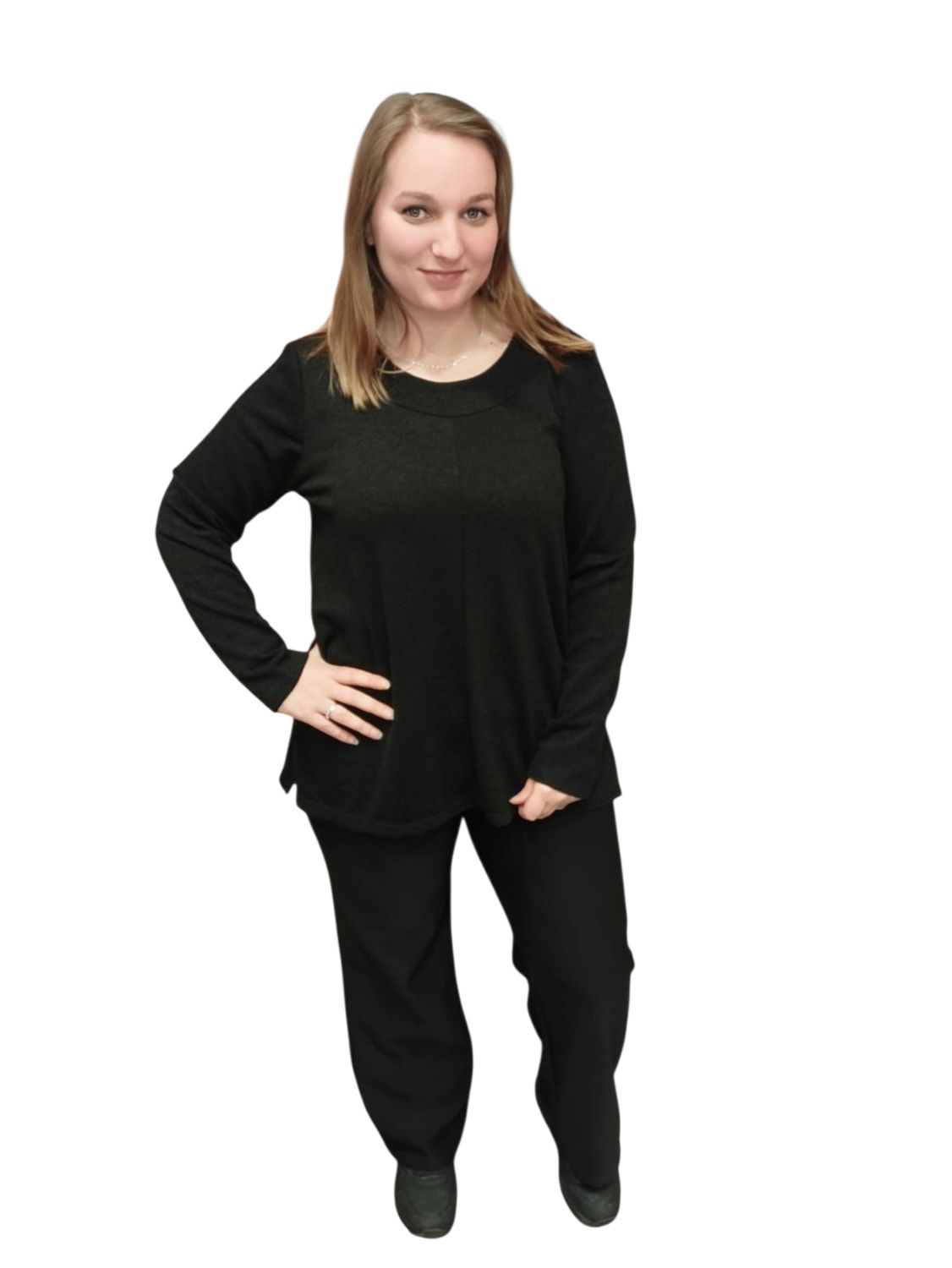 carlijn tussen trui l/xl