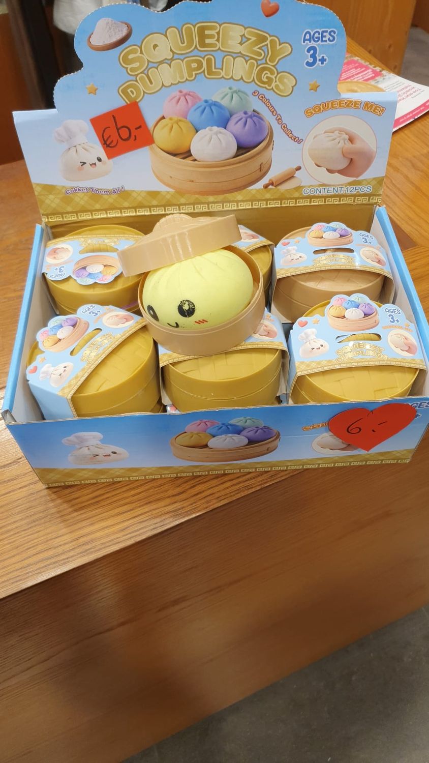 Dumpling effe kleuren