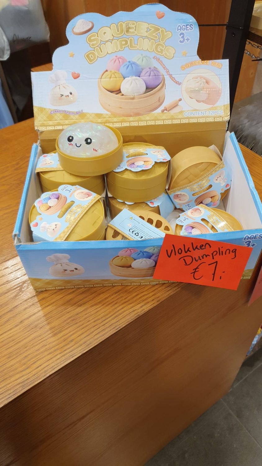 Vlokken dumpling limited editie.