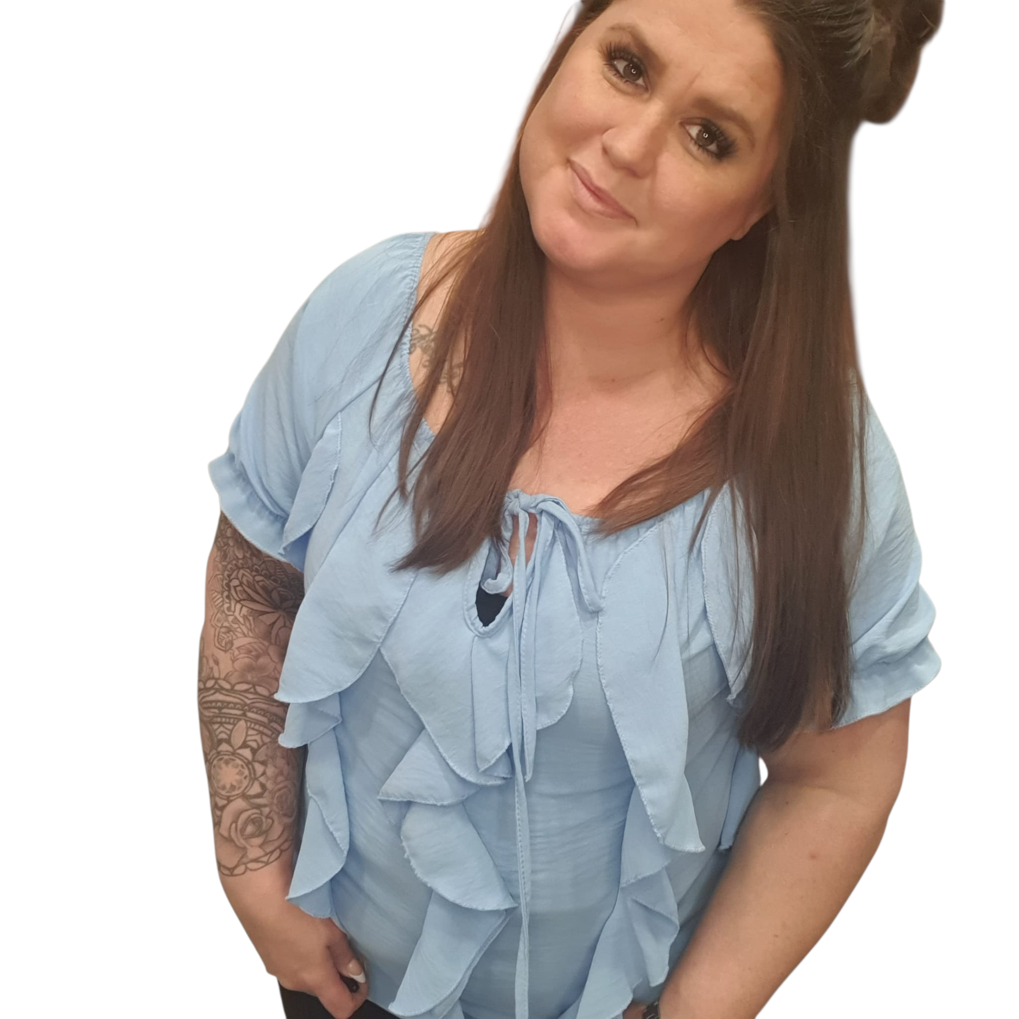 roesel on/off shoulder top brit one size 38/44 (meerdere kleuren)