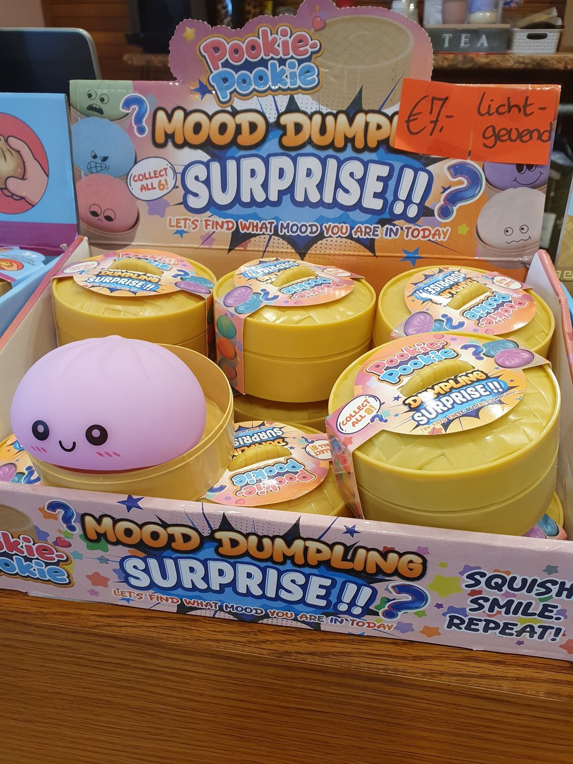 Dumpling lichtgevend