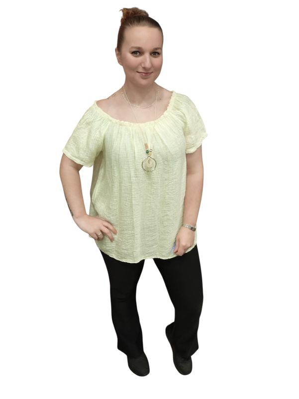 hydrofiele top cilou one size 38/44 met gratis ketting (meerdere kleuren)