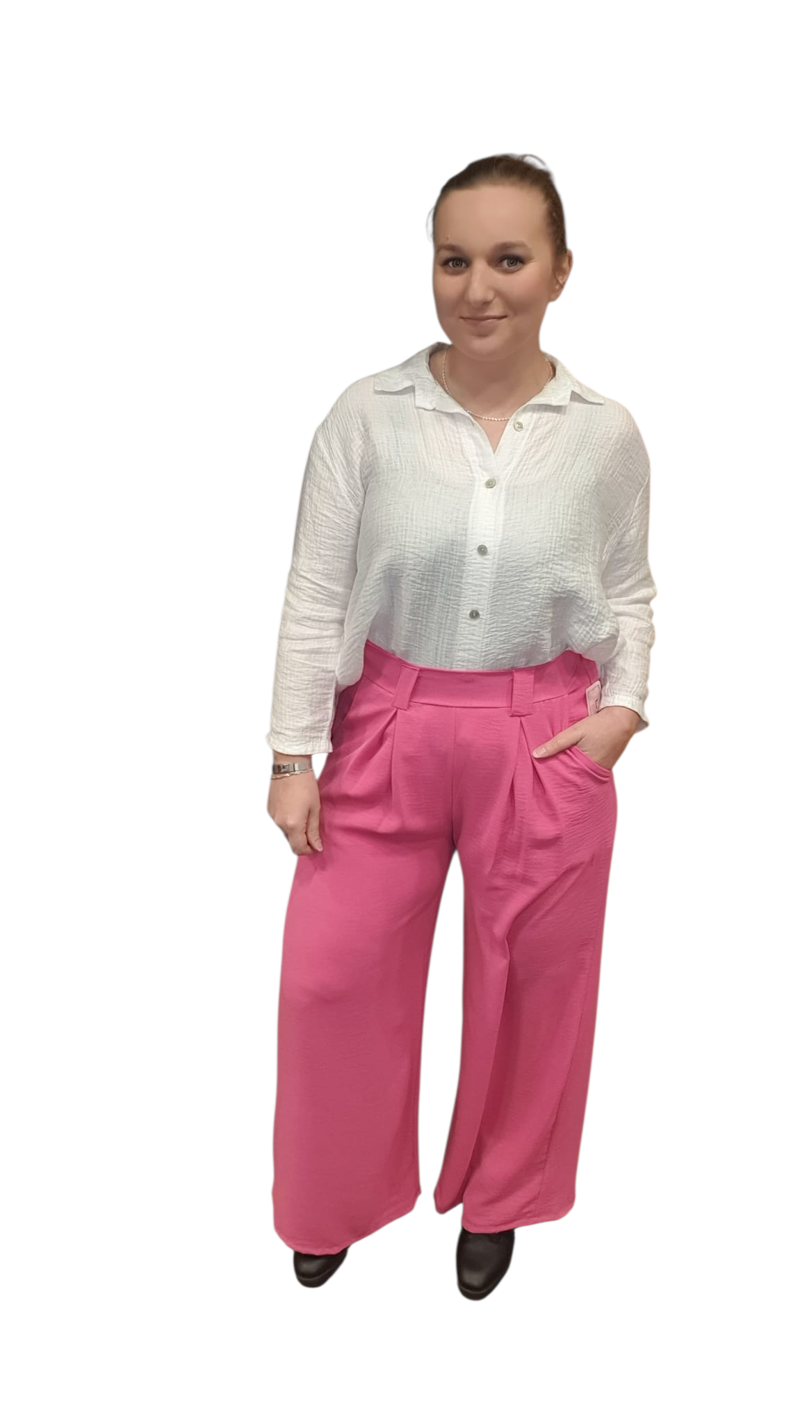 Wide leg broek Davina 38/44 (meerdere kleuren)