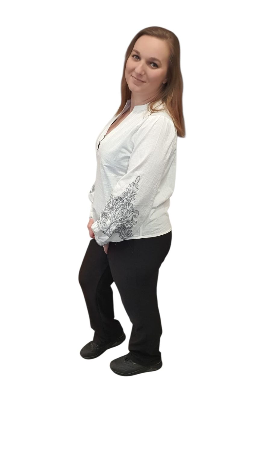 Katoene blouse diana maten m , l en xl Katoene blouse diana maten m , l en xl