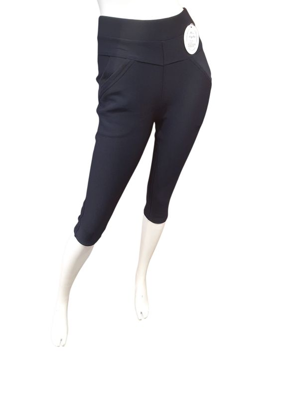 comfortbroek capri navy (maten) comfortbroek capri navy (maten)