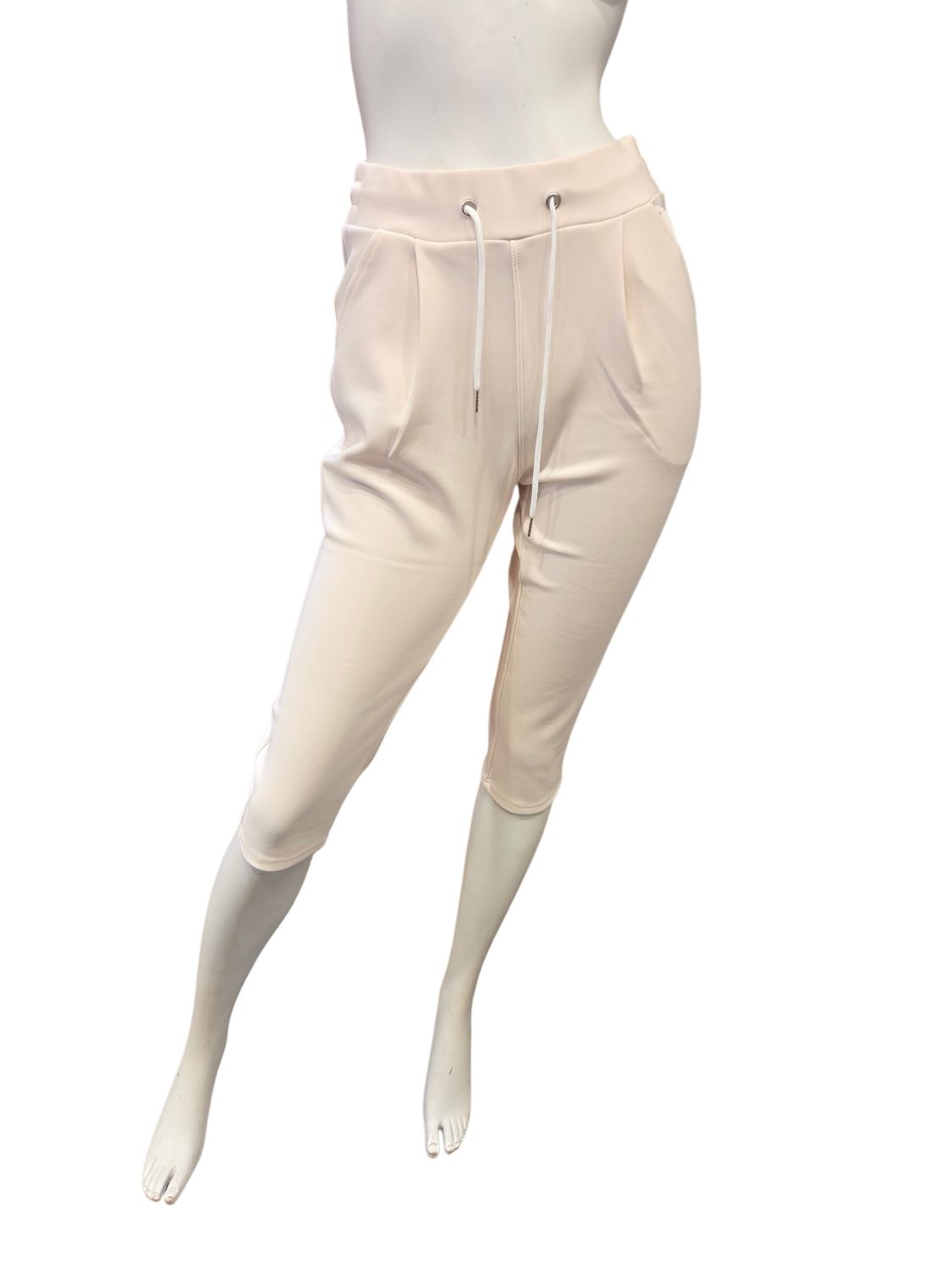comfortbroek capri off white (maten)