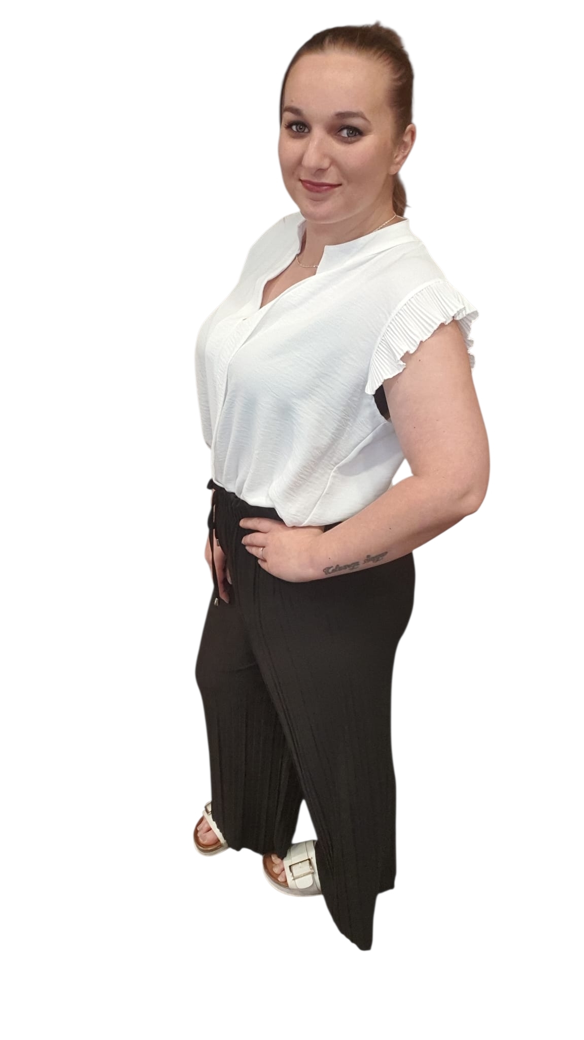 Fay pliche zomer broek one size tot 44/46 (meerdere kleuren)