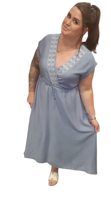 maxi dress fabienne (maten & kleuren)
