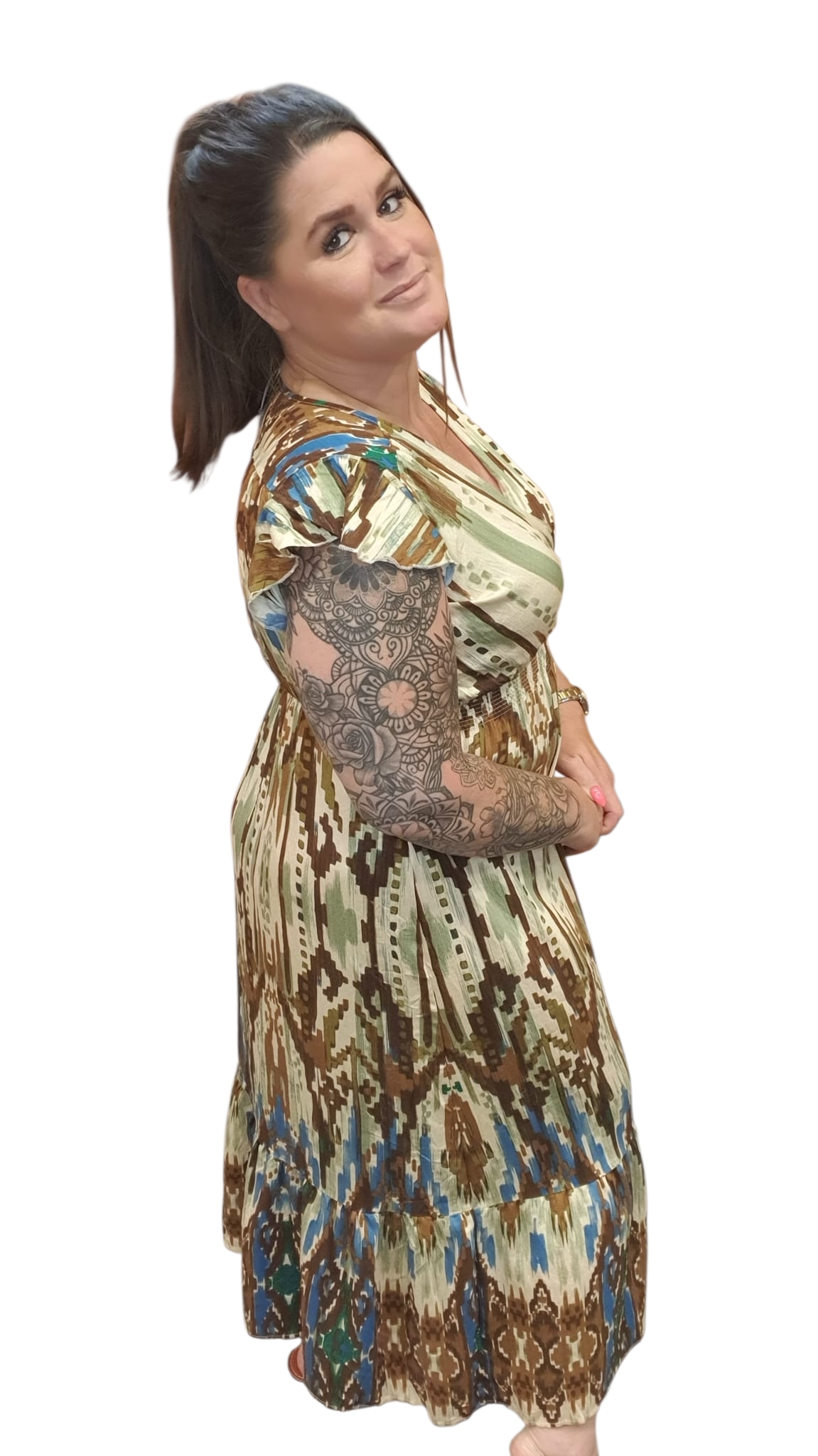 Viscose maxi dress Emily M/L 