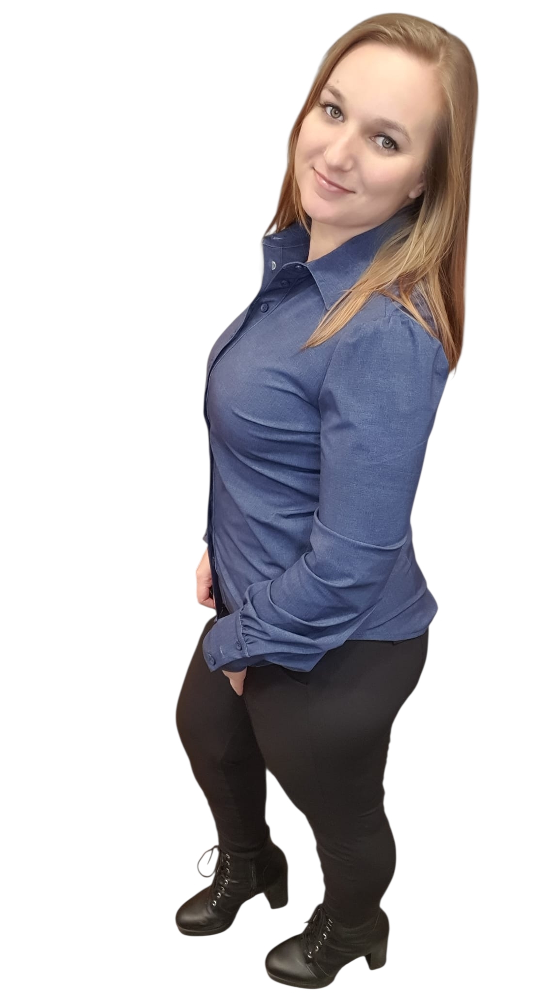 Mi piace denim blouse irene xl en xxl