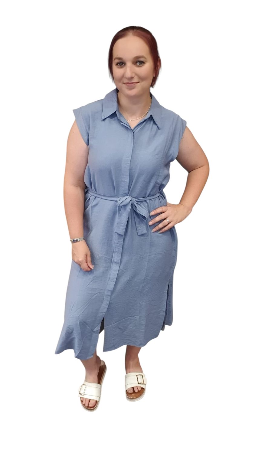SALE kae doorknoop jurkje m/l SALE kae doorknoop jurkje m/l