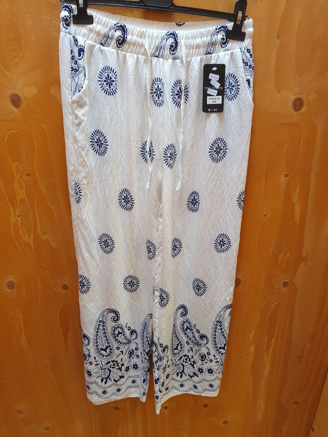 Viscose broek Hazel maat S/M Viscose broek Hazel maat S/M