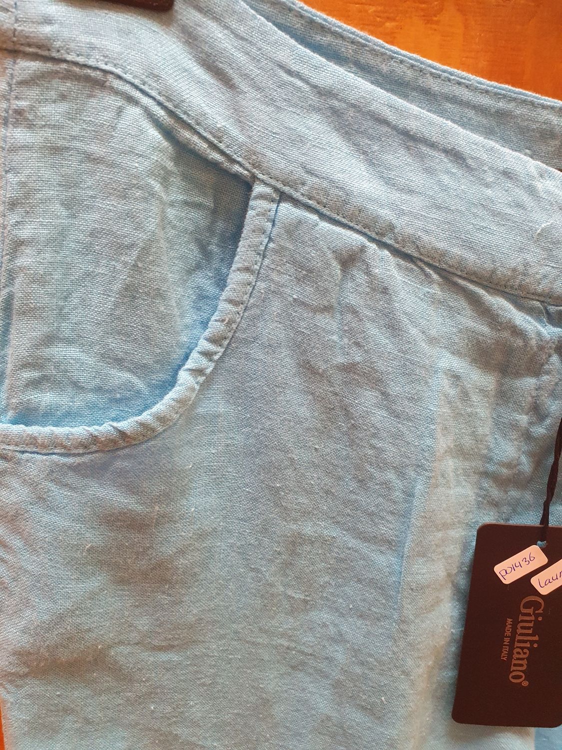Linnen broek Lauren S/M  (meerdere kleuren)