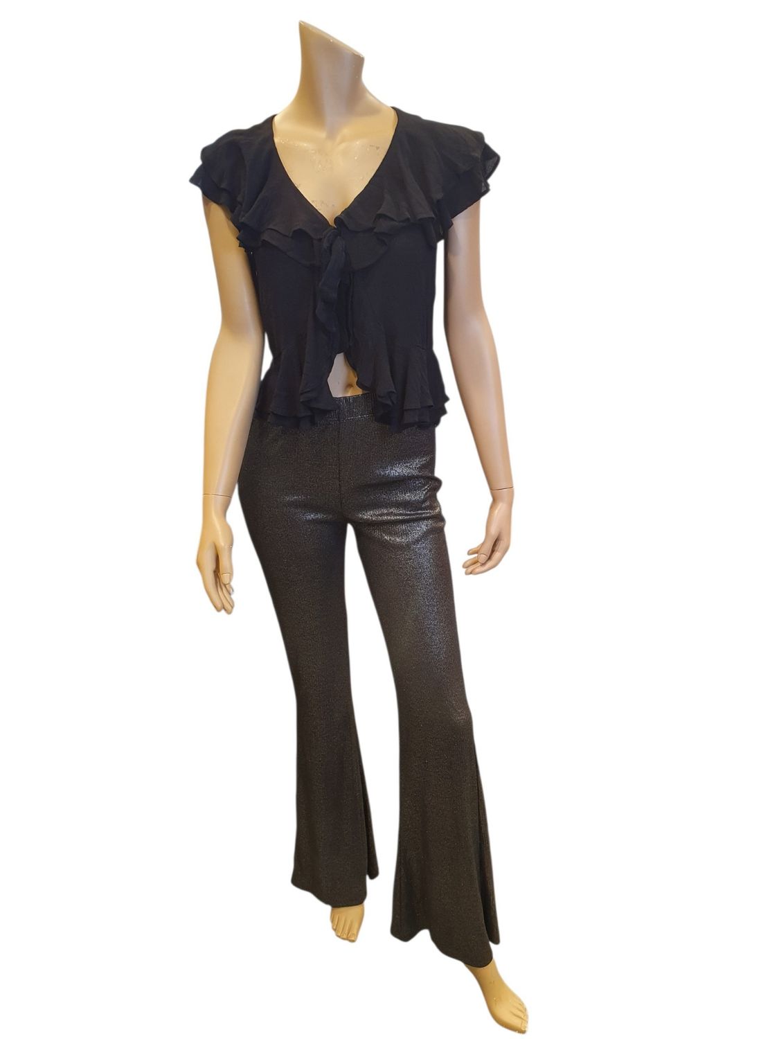SALE My Jewellery glitter legging/broek XS en XL