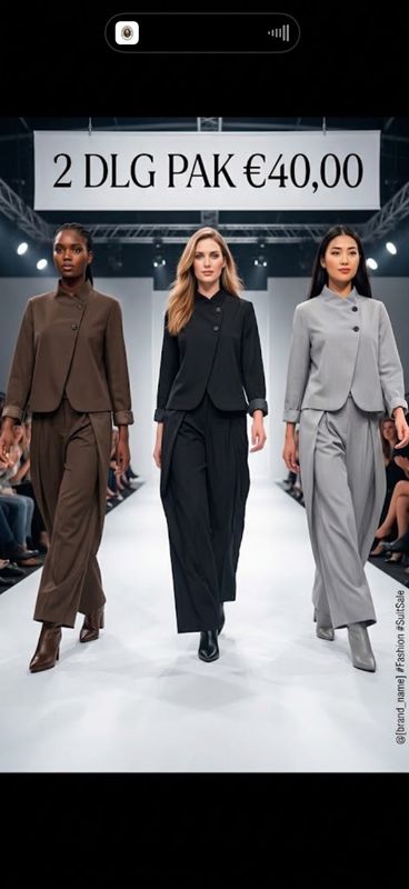 Nieuwe collectie 2 delig pak sophie en me kelly (meerdere kleuren)