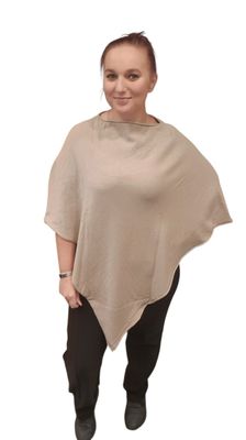 Nieuwe collectie poncho roos