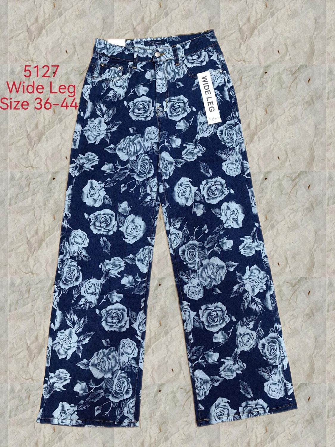 nieuwe collectie jeans S5127 wideleg actie maat 36/44 nieuwe collectie jeans S5127 wideleg actie maat 36/44