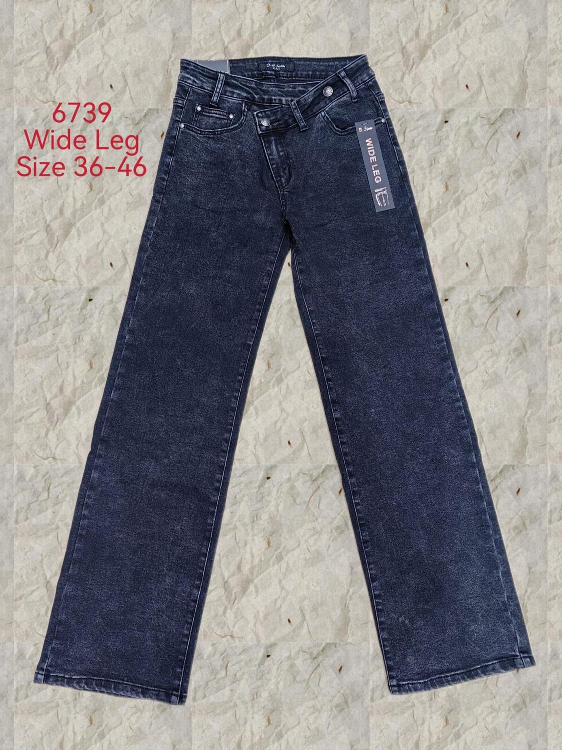 nieuwe collectie jeans wide leg 6739 nieuwe collectie jeans wide leg 6739