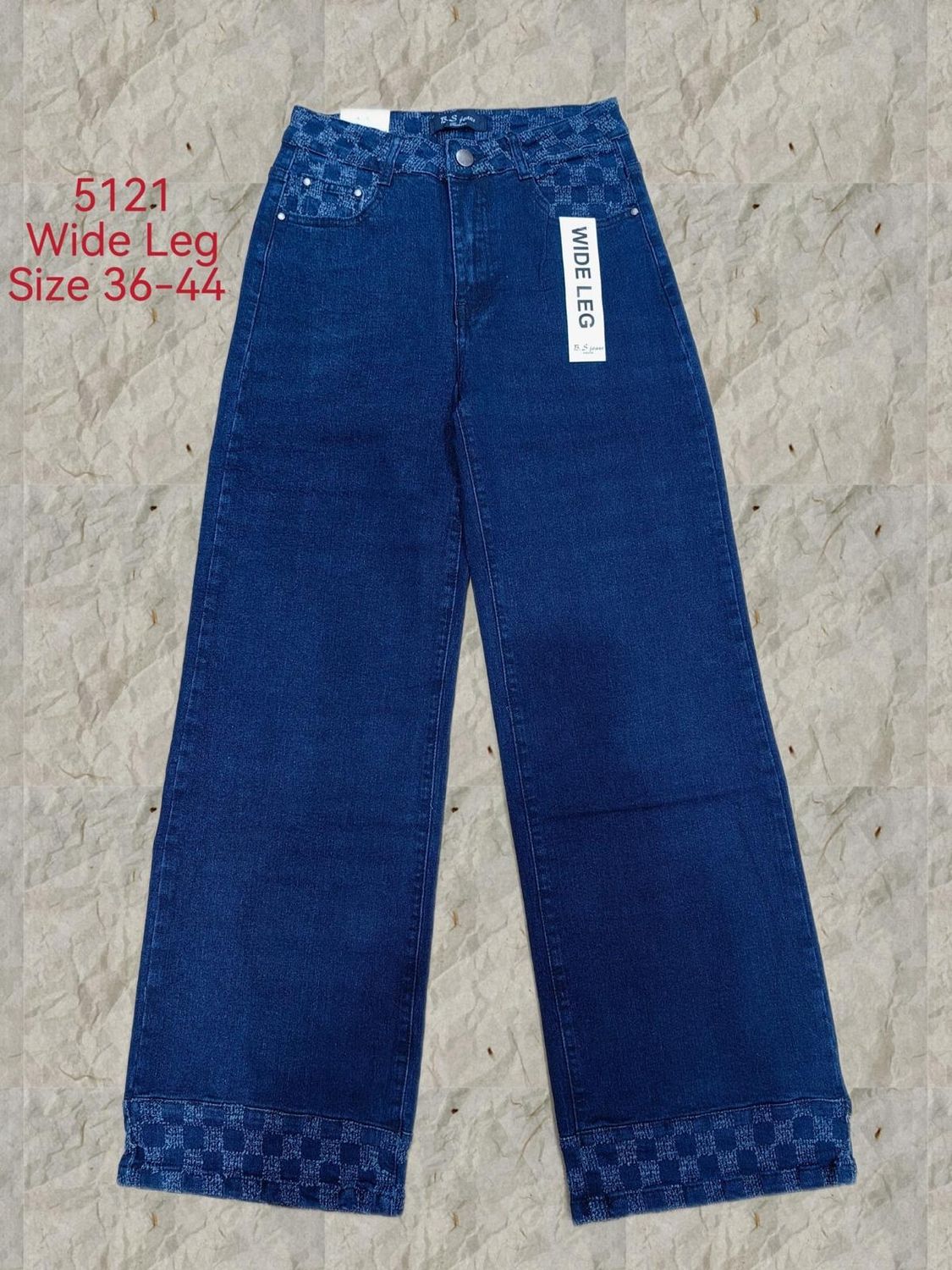 Nieuwe collectie jeans wide leg 5121 actie maat 38/44