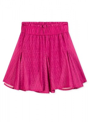 R22032167 Ladies knitted linnen skirt Elora roze R22032167 Ladies knitted linnen skirt Elora roze
